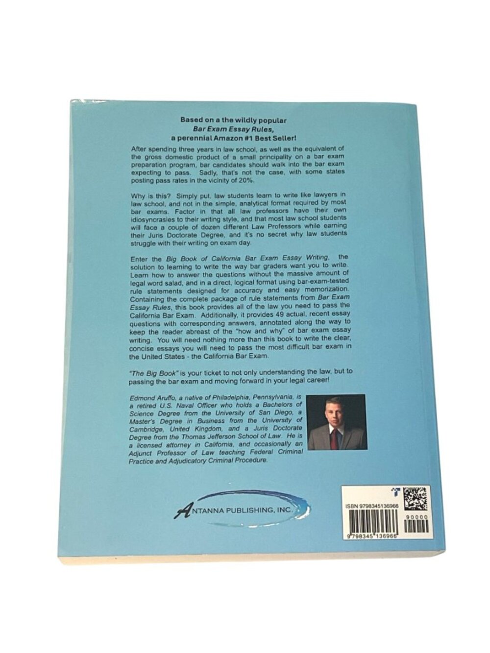 The Big Book Of California Bar Exam Essay Writing By Edmond Aruffo & Michael Her - Picture 2 of 5